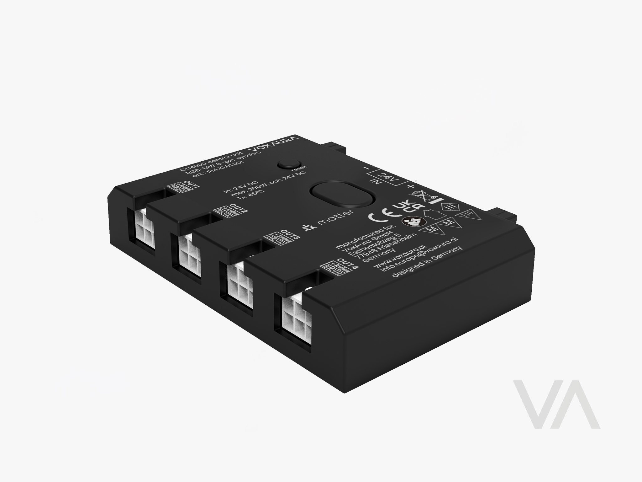 CU4000 Control Unit, 24V, RGB, synchro