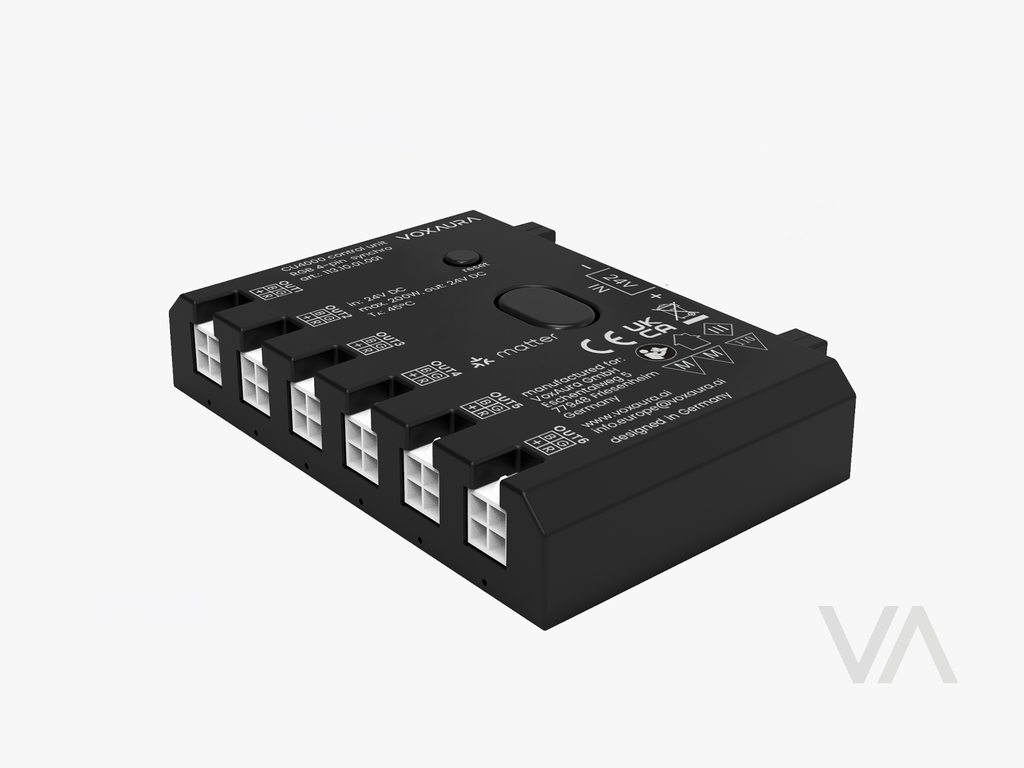 CU4000 Control Unit, 24V, RGB-MW, synchro